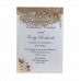 2020 Wedding Invitation Card Laser Cut Paper Glitter Invitation